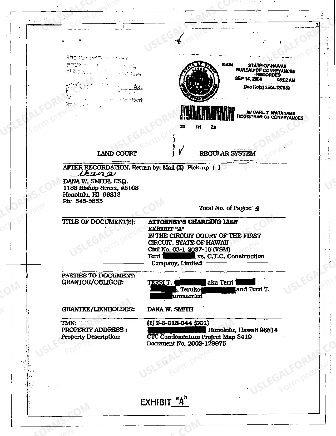 Preview Release of Attorney's Charging Lien