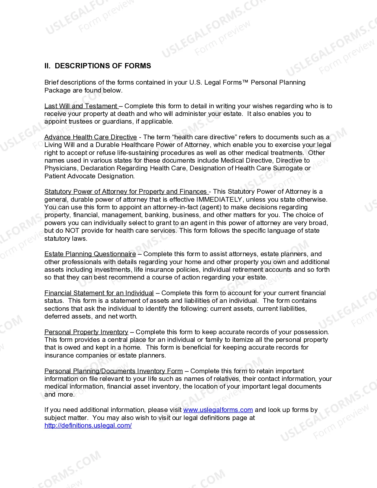 Preview Hawaii Essential Legal Life Documents for Baby Boomers