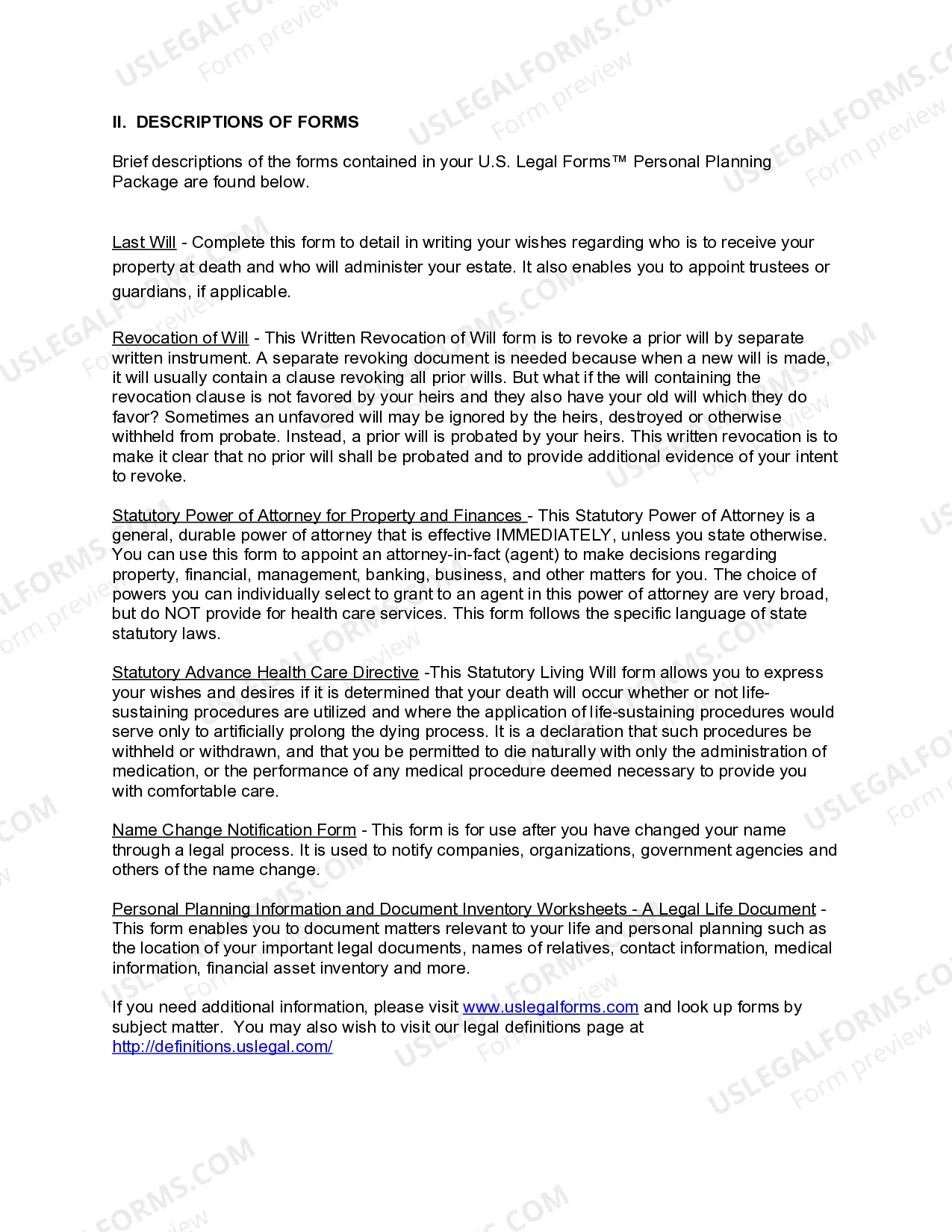 Preview Hawaii Newly Divorced Individuals Package