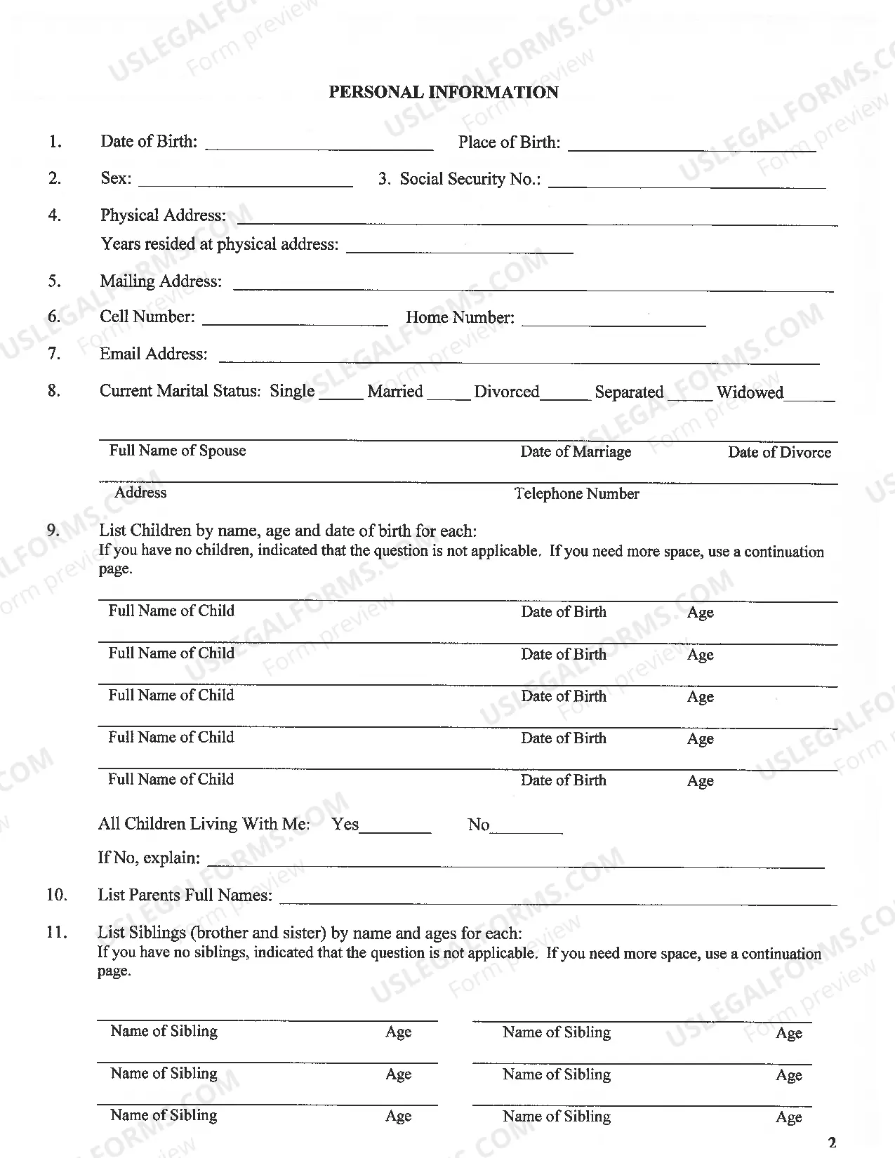 Preview Pardon Application