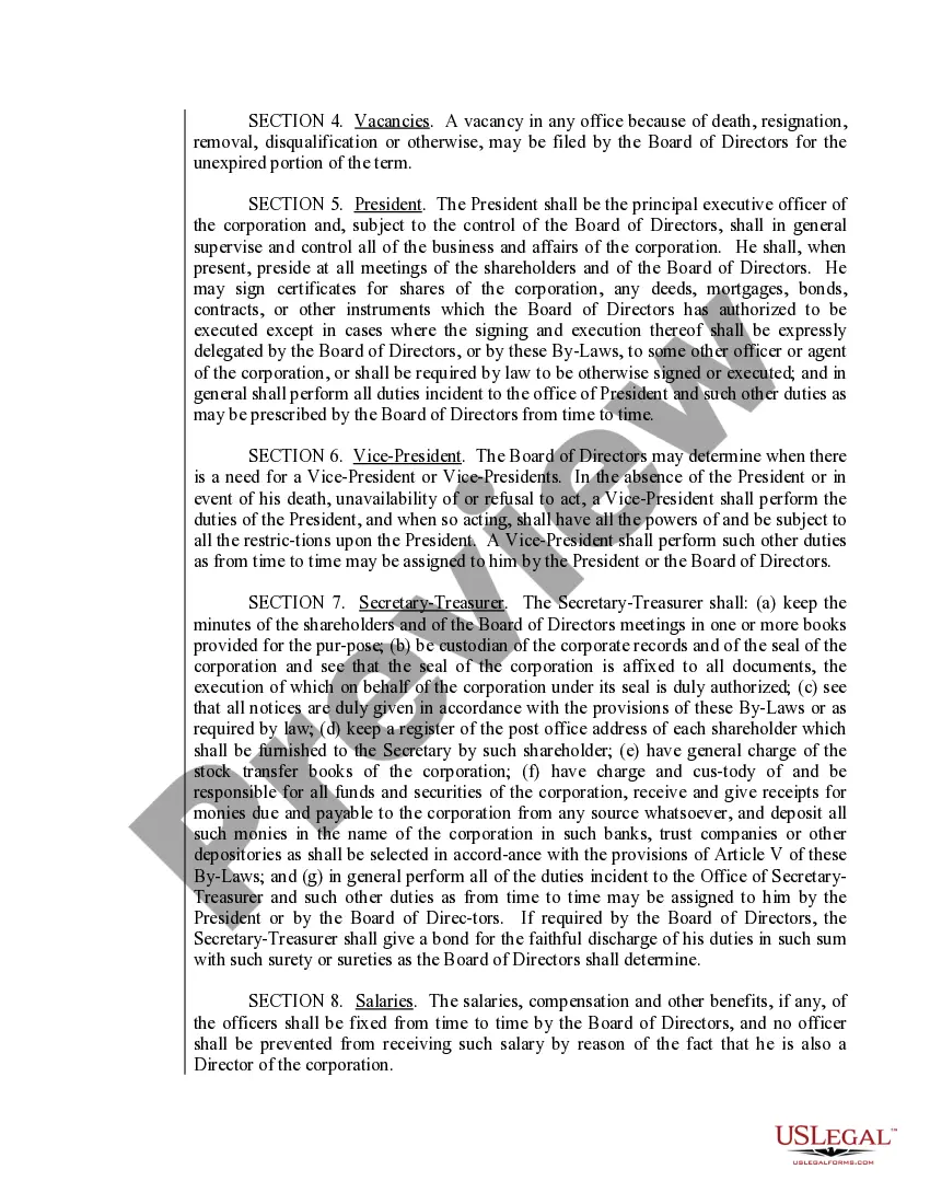 Get Sample Bylaws for a Hawaii Professional Corporation Preview Sample Bylaws for a Hawaii Professional Corporation