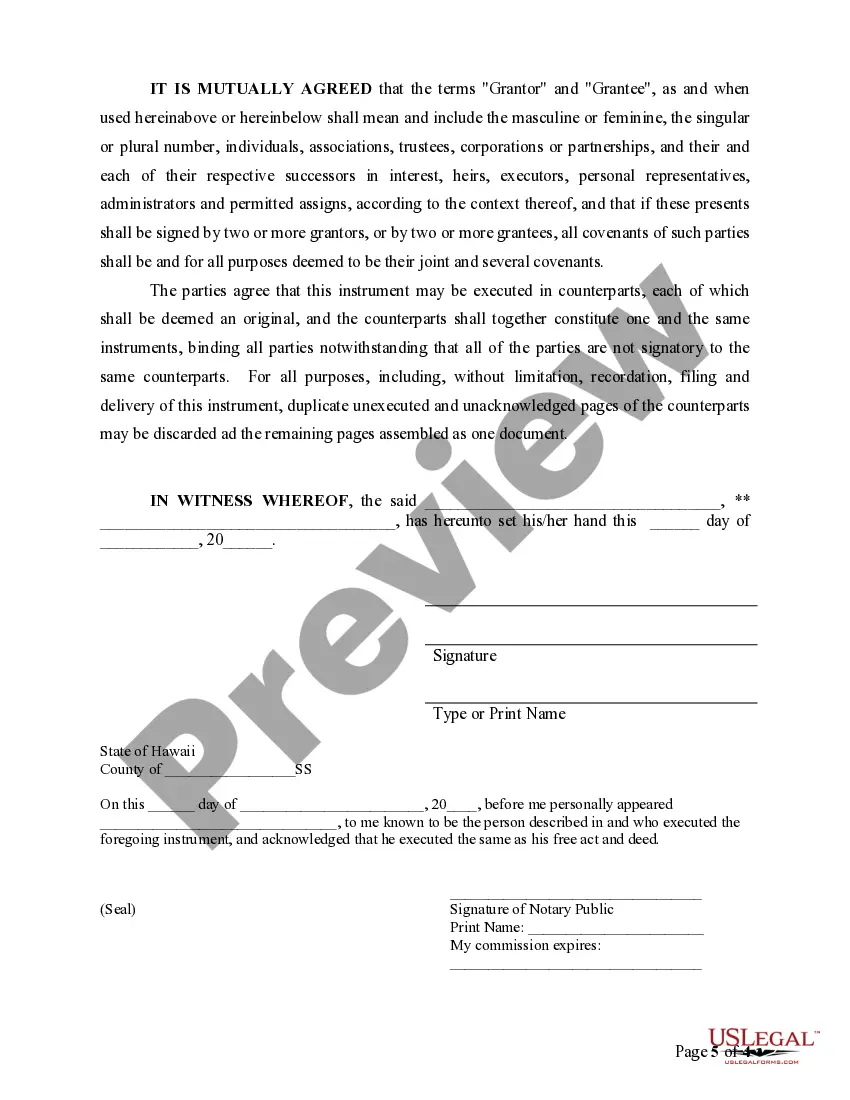 Preview Fiduciary Deed for use by Executors, Trustees, Trustors, Administrators and other Fiduciaries