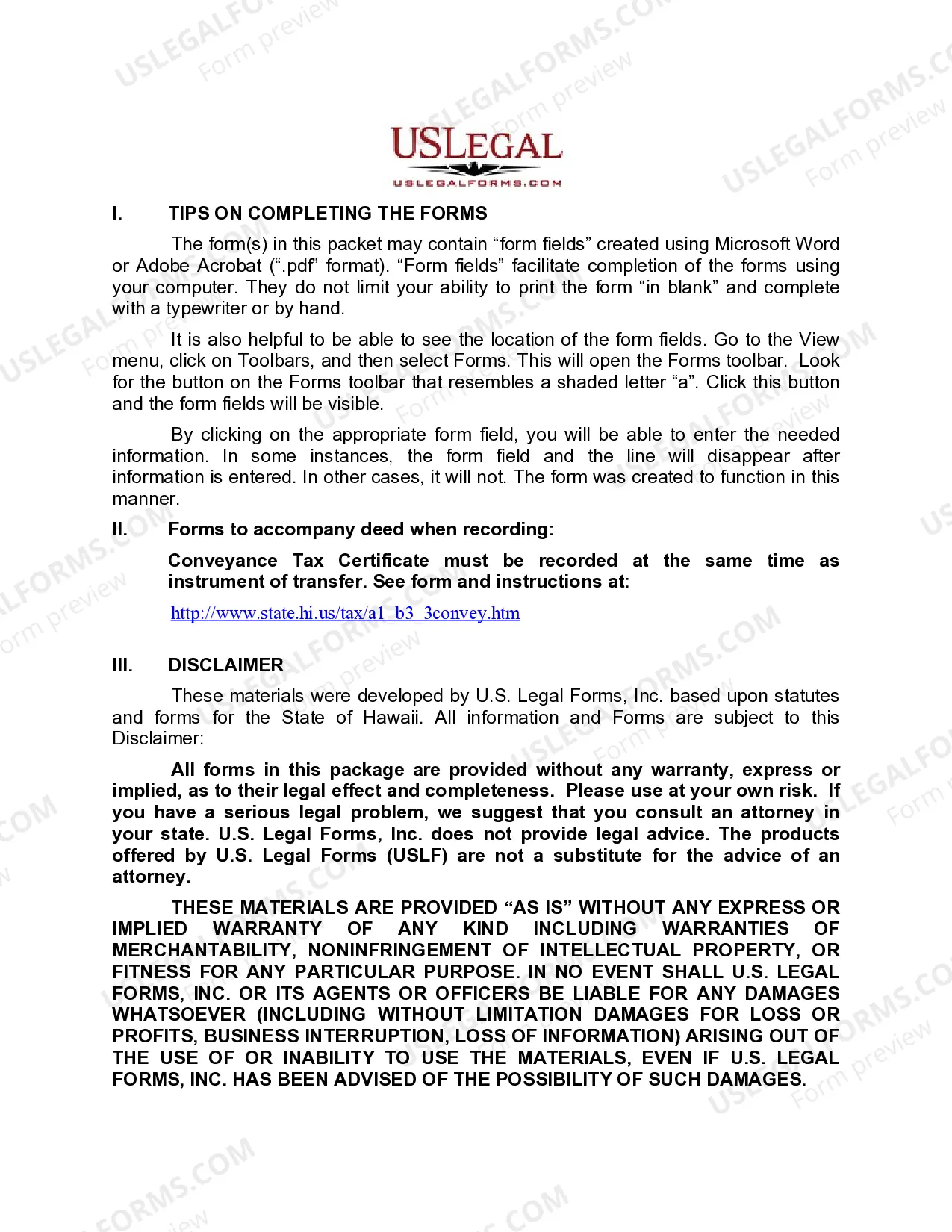 Preview Quitclaim Deed - Two Individuals to One Individual