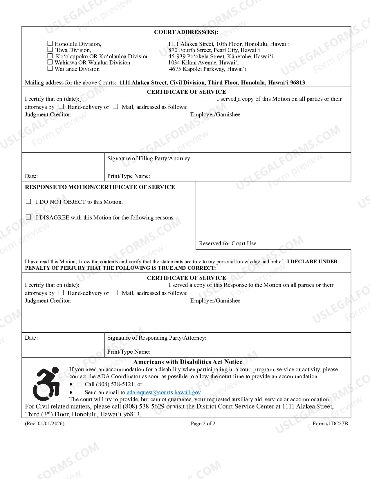 Preview Judgment Debtors Motion Return Or Release of Wages Exempt From Garnishment