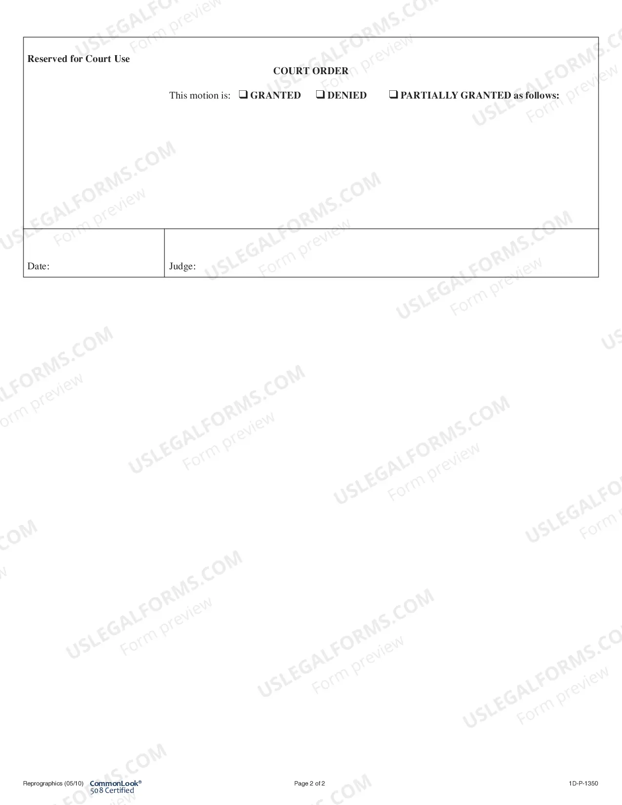 Preview Ex Parte Motion