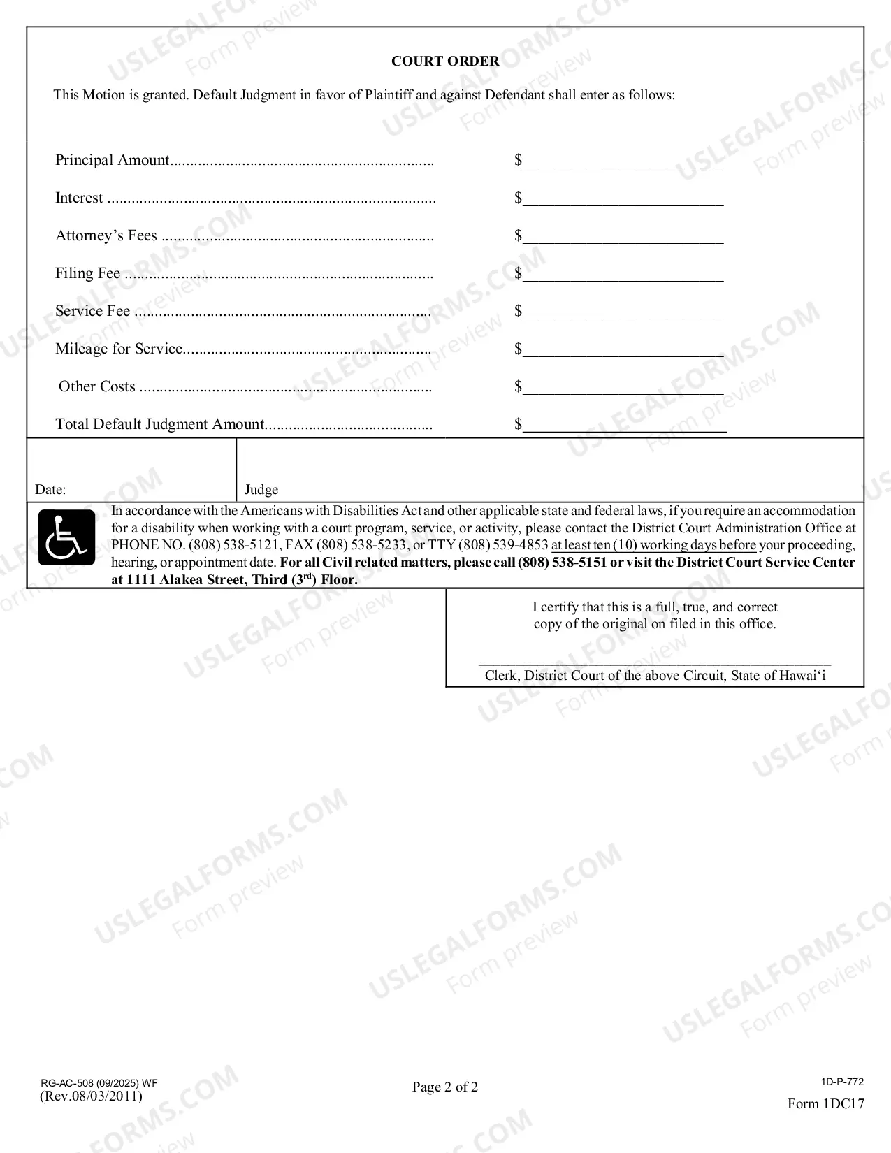 Preview Ex Parte Motion For Default Judgment