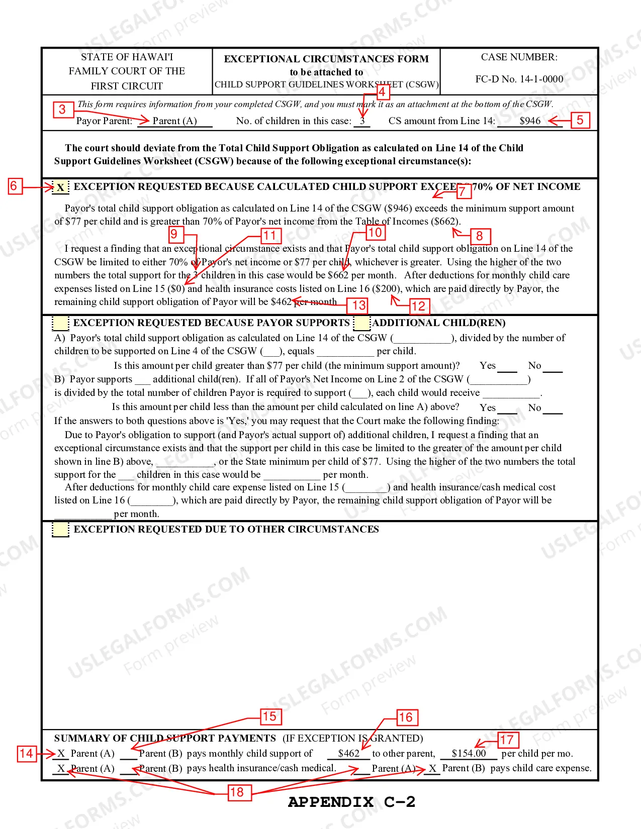 Preview Exceptional Circumstances Form