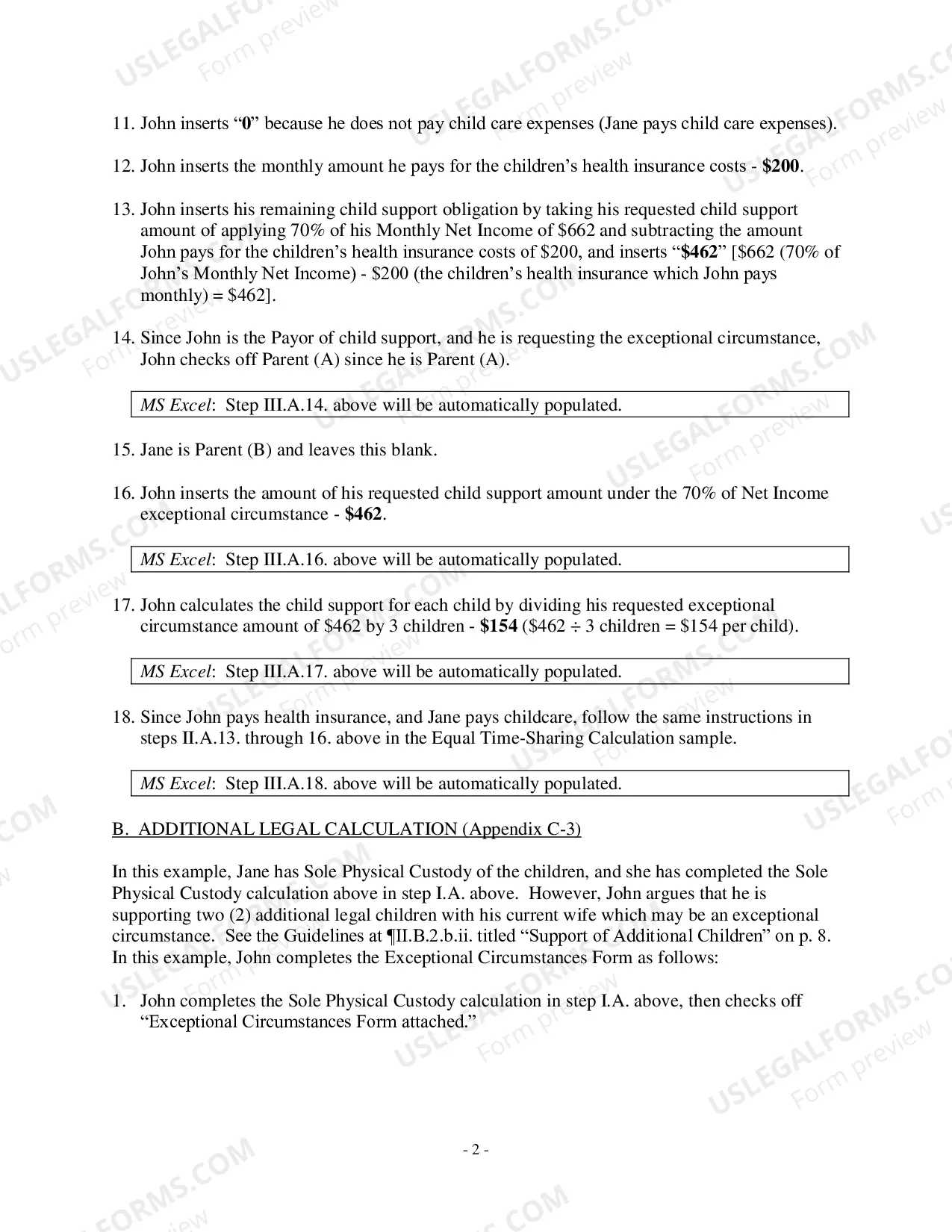 Preview Exceptional Circumstances Form