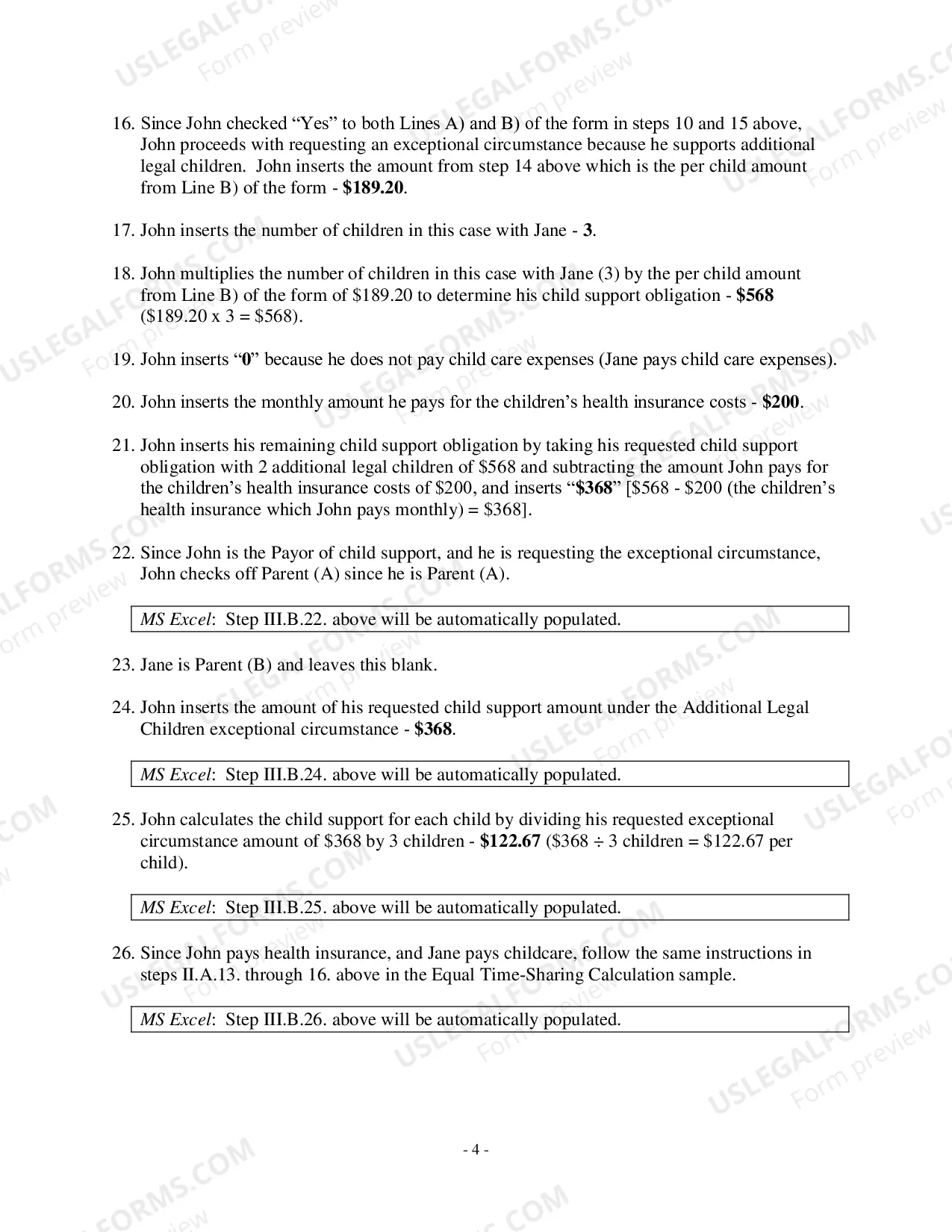 Preview Exceptional Circumstances Form