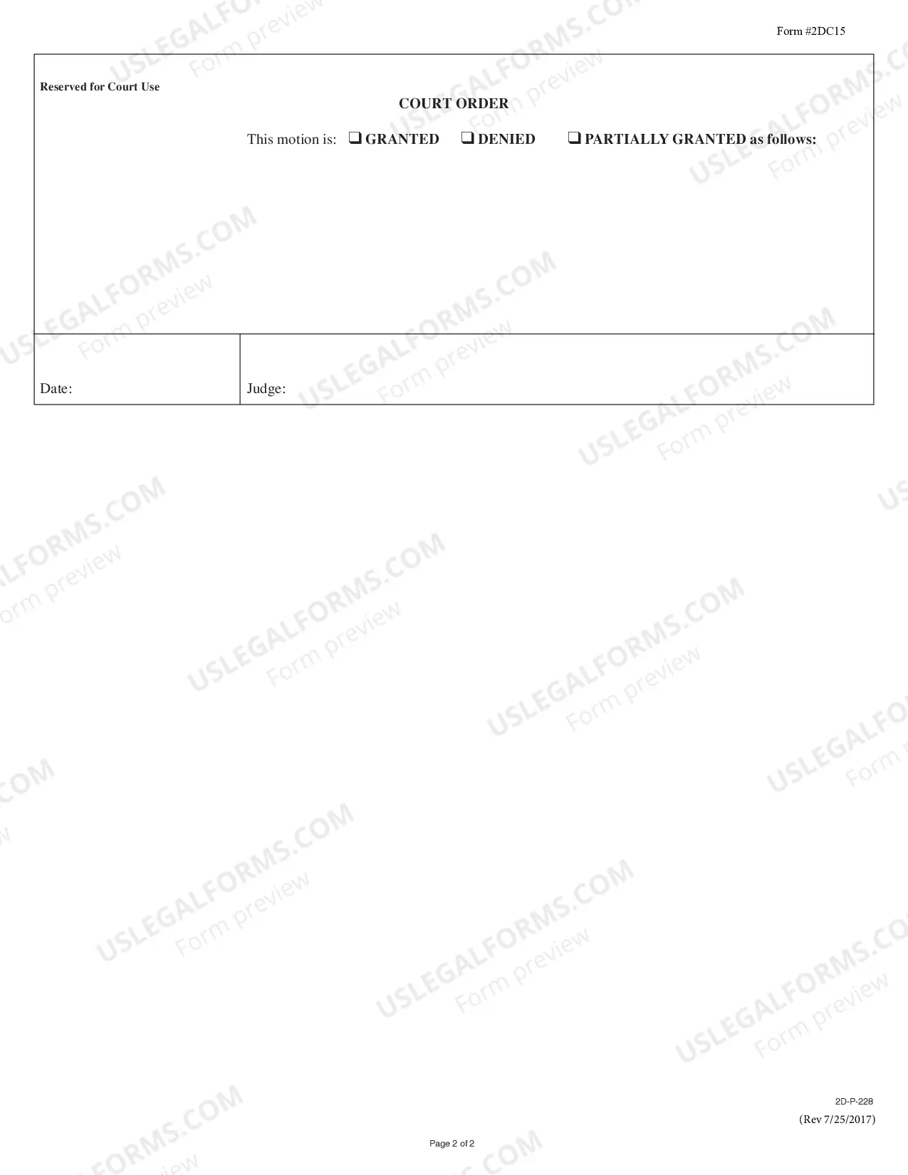 Preview Ex Parte Motion