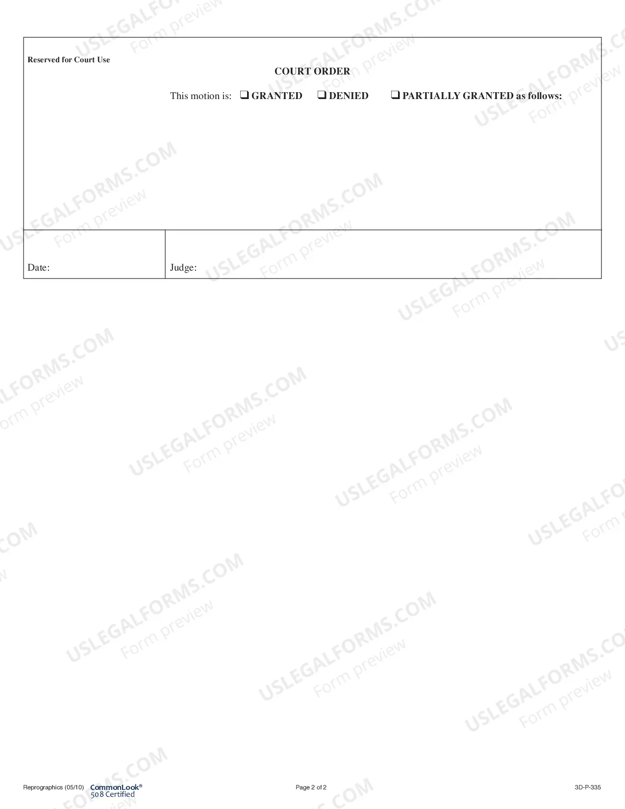 Preview Ex Parte Motion
