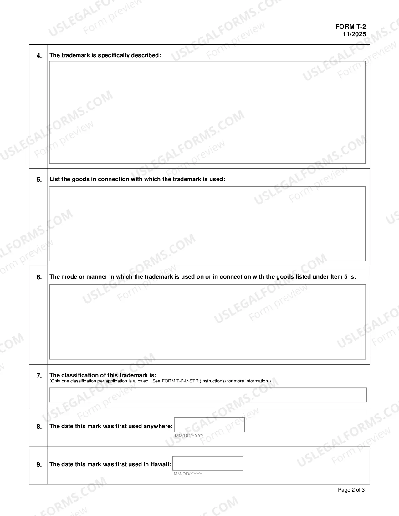 Preview Application For Registration of Trade Mark