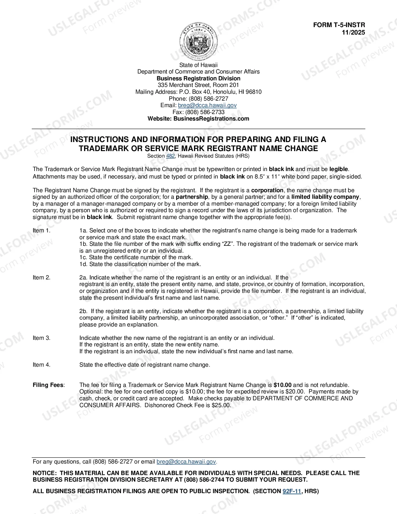 Preview Trade Mark Or Service Mark Registrant Name Change