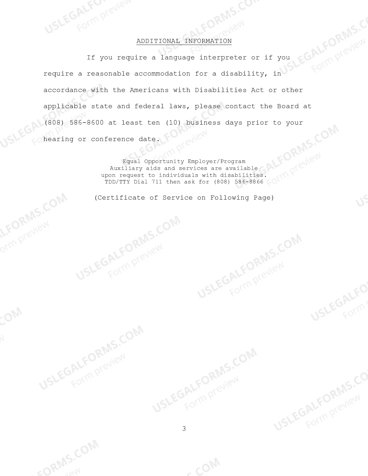 Preview Notice of Hearing Motion