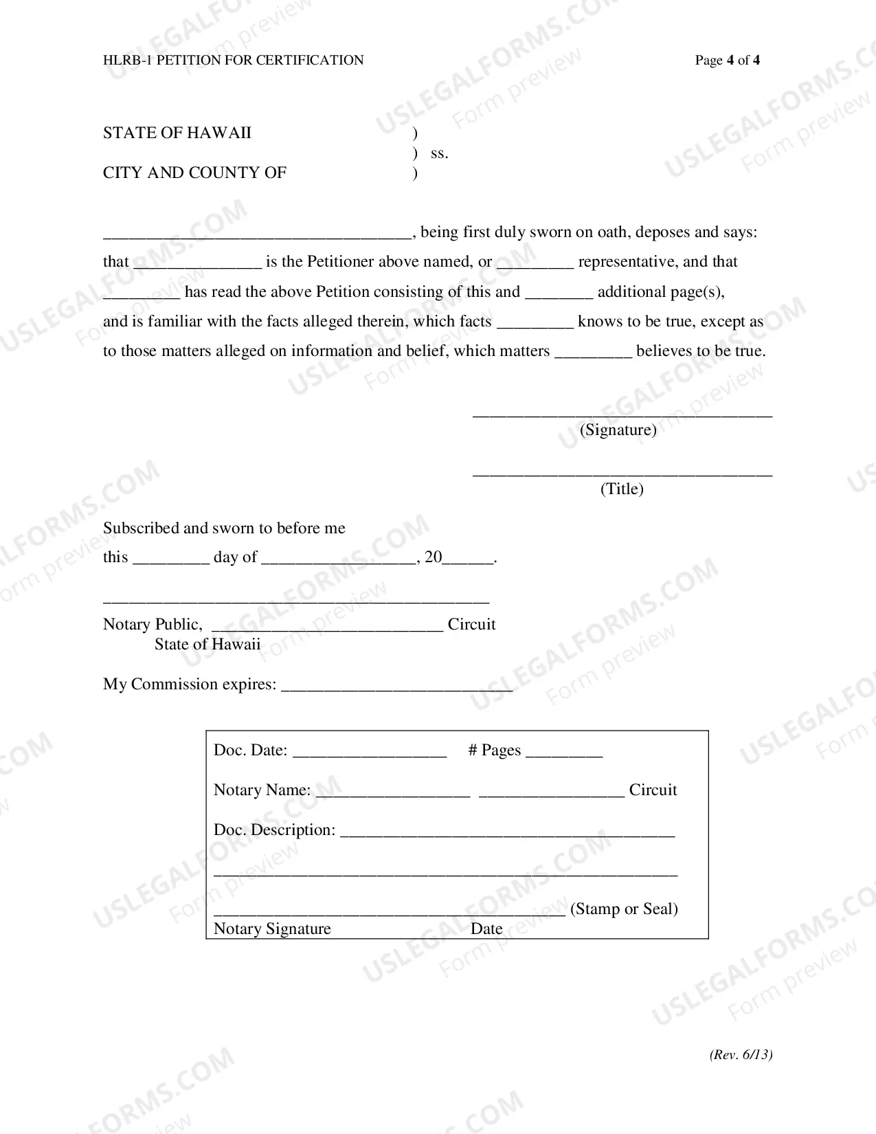Preview Petition for Certification