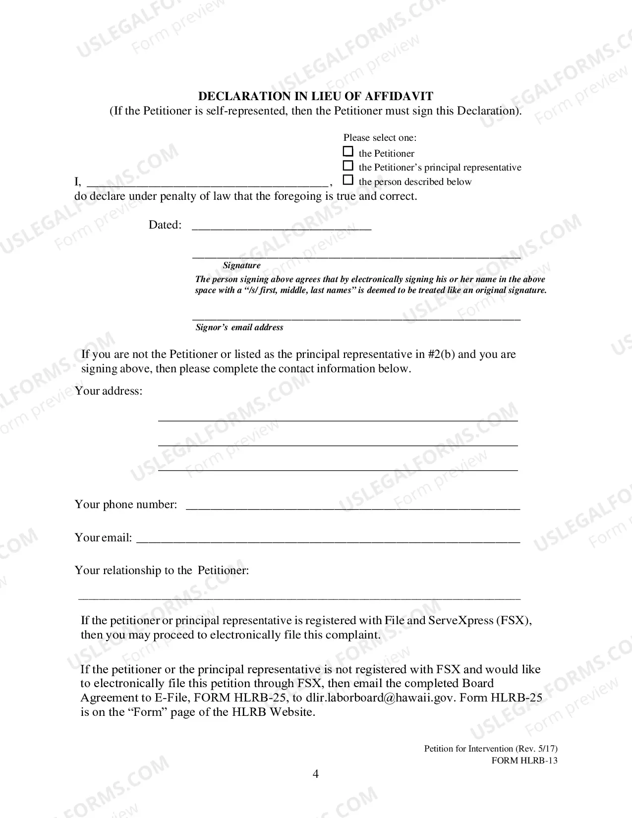 Preview Petition for Intervention