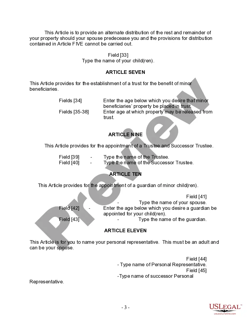 Get Mutual Wills Package with Last Wills and Testaments for Married Couple with Minor Children Preview Mutual Wills Package with Last Wills and Testaments for Married Couple with Minor Children