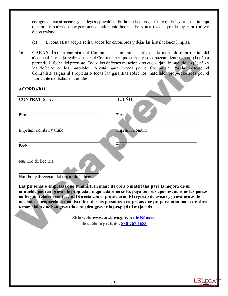 Preview Contrato de Renovación para Contratista