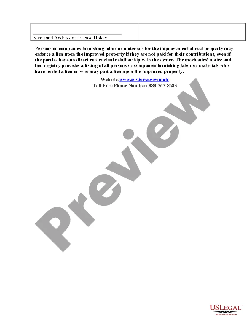 Preview Renovation Contract for Contractor