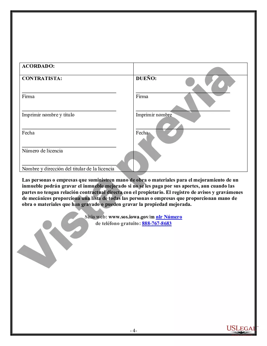 Preview Contrato de demolición para contratista