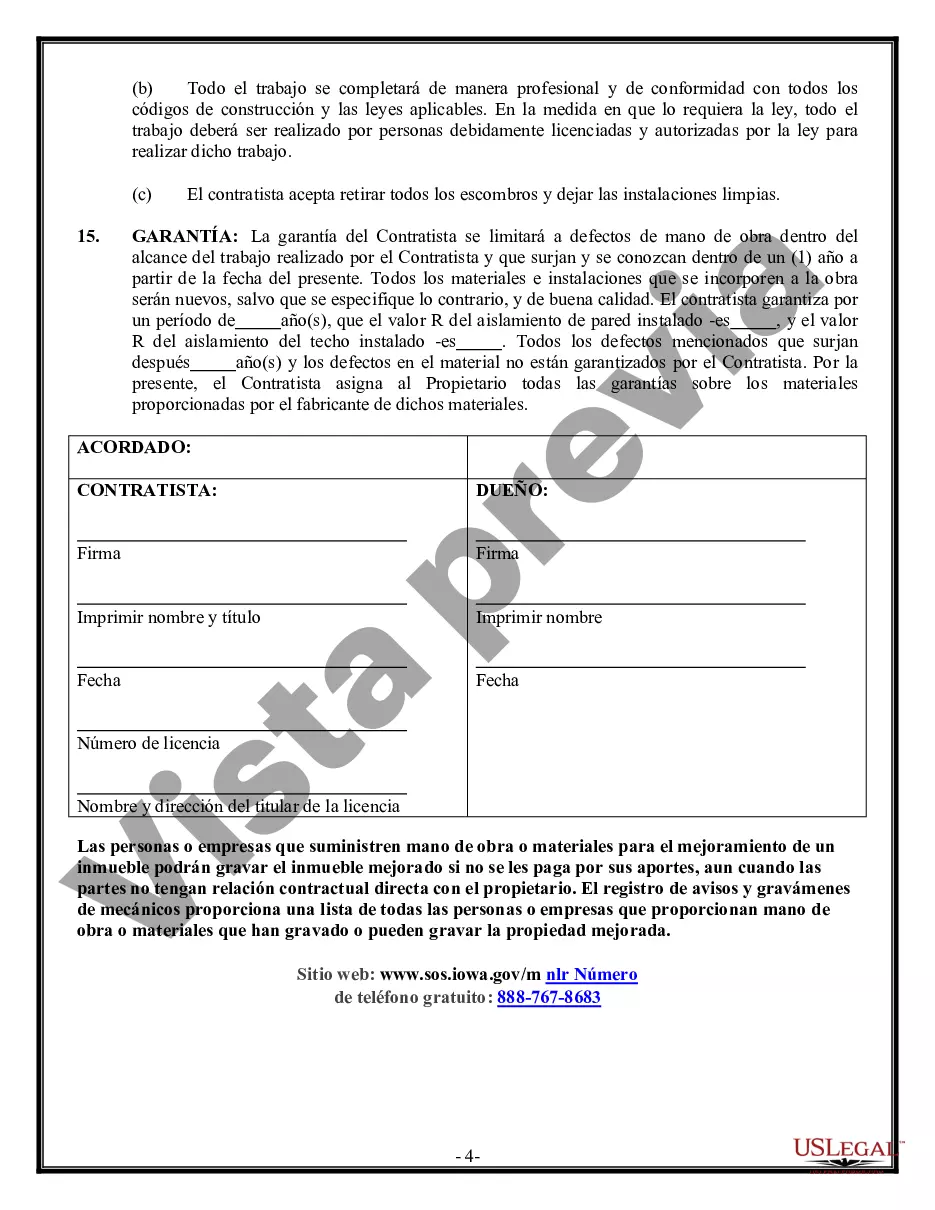 Preview Contrato de Aislamiento para Contratista