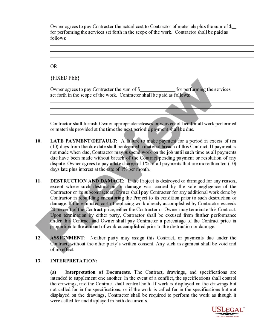 Get Foundation Contract for Contractor Preview Foundation Contract for Contractor