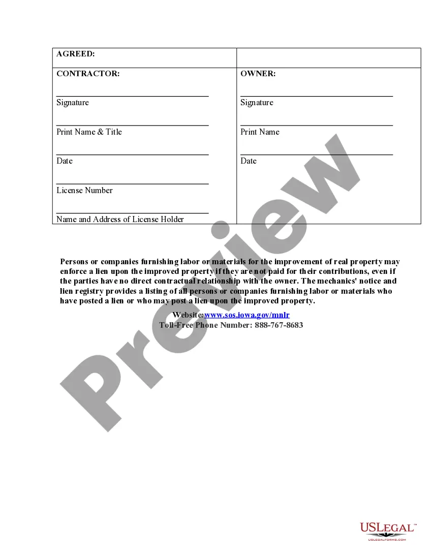 Get Foundation Contract for Contractor Preview Foundation Contract for Contractor