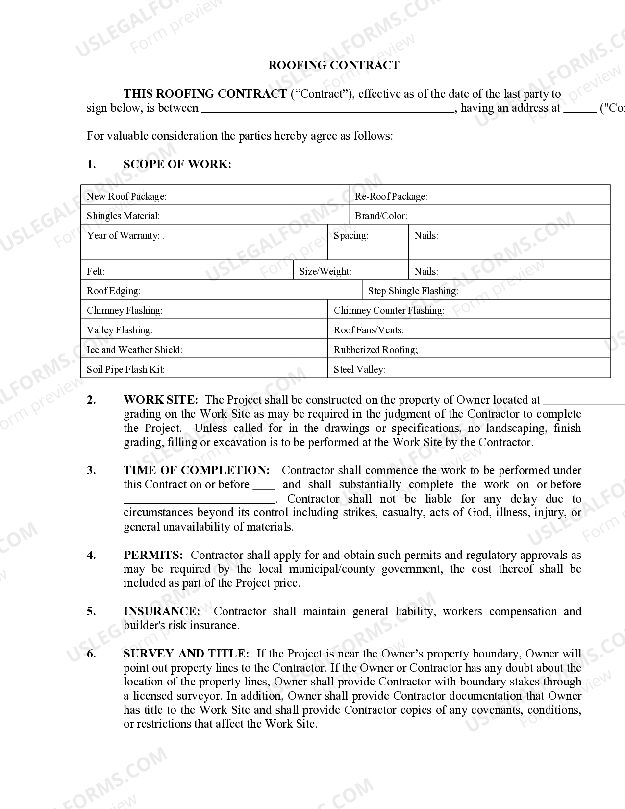 Iowa Roofing Contract for Contractor How To Get Out Of A Roofing