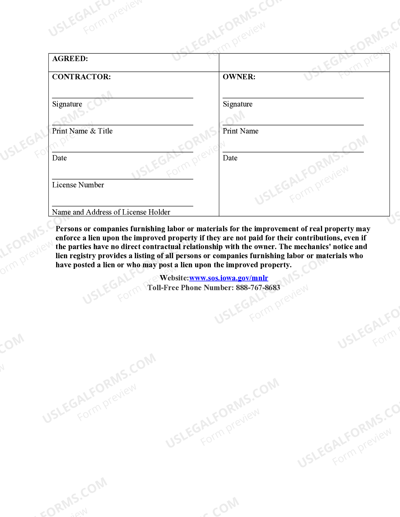 Iowa Roofing Contract for Contractor How To Get Out Of A Roofing