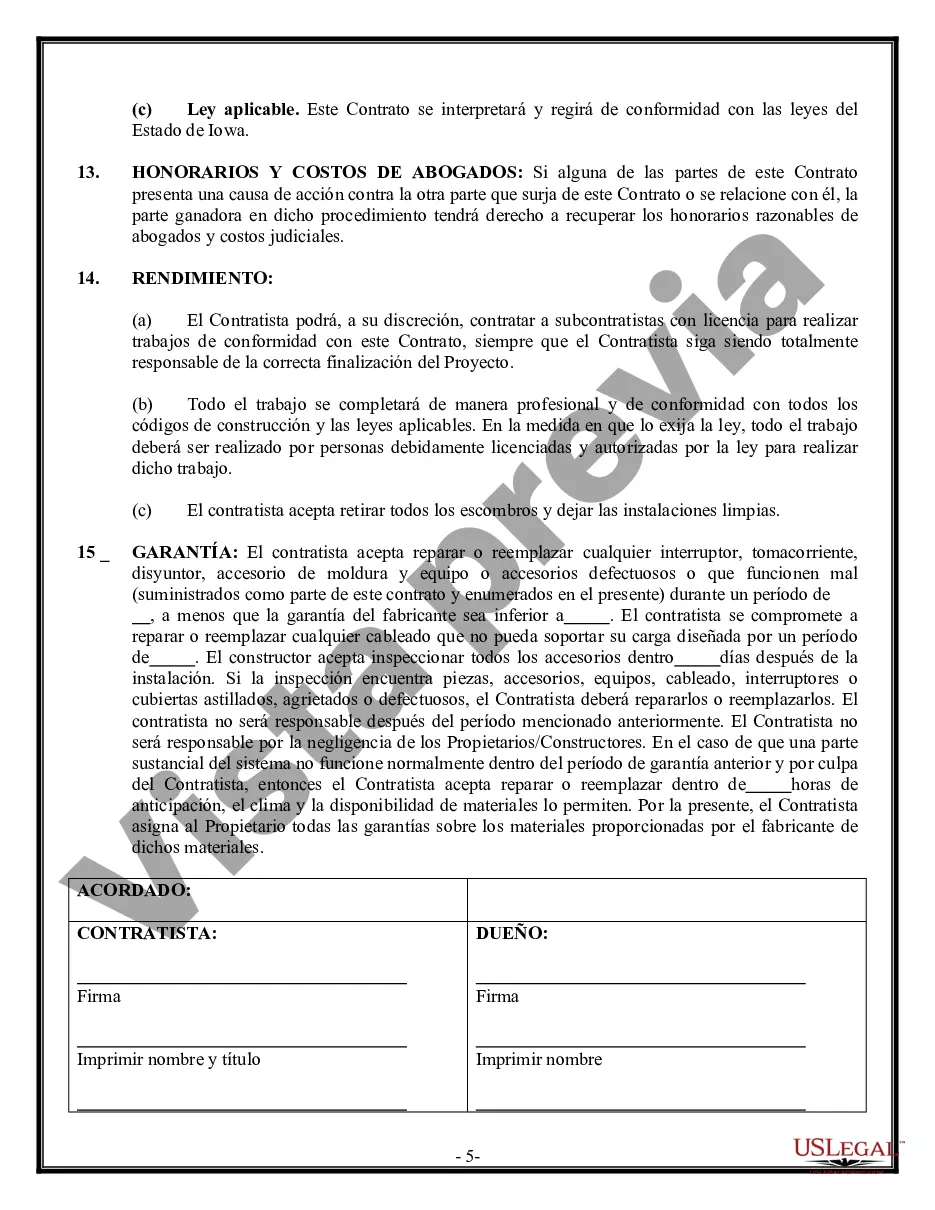 Preview Contrato Eléctrico para Contratista