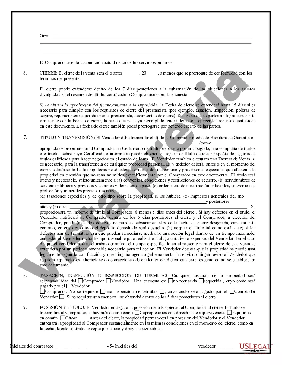 Preview Contrato de Compraventa de Bienes Inmuebles sin Corredor para Acuerdo de Venta de Casa Residencial