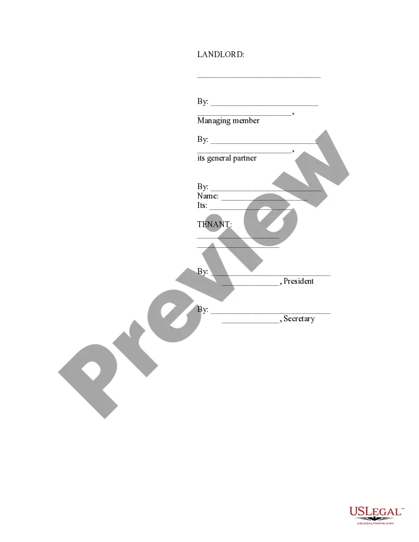 Preview Memorandum of Lease
