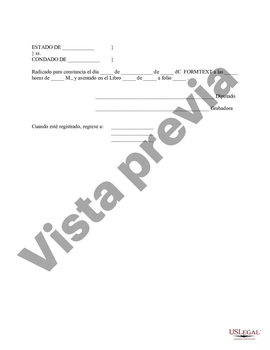 Preview Liberación de Asignación