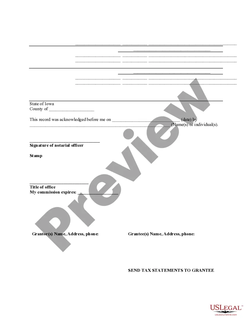Get Warranty Deed to Child Reserving a Life Estate in the Parents Preview Warranty Deed to Child Reserving a Life Estate in the Parents