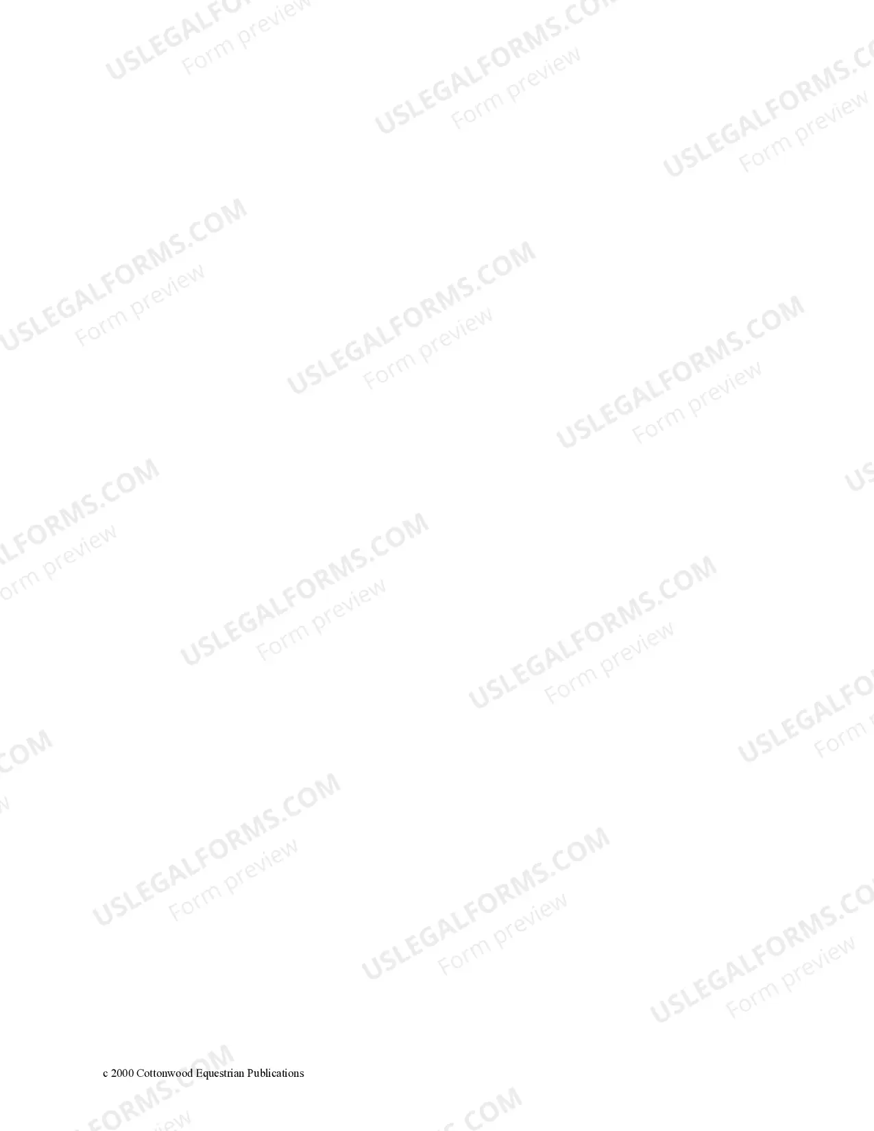 Preview Facility Release Agreement - Show Or Clinic - Horse Equine Forms