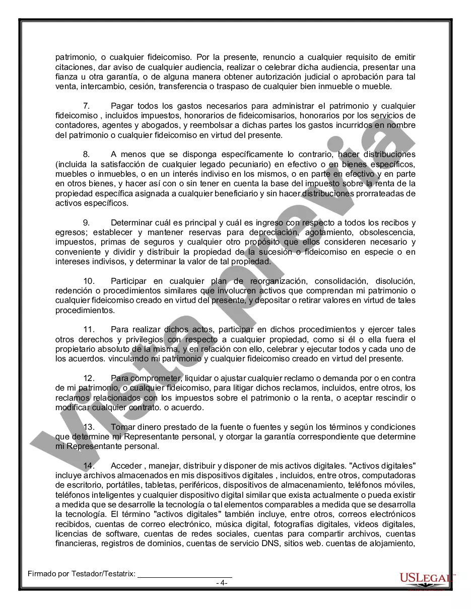 Preview Testamentos mutuos que contienen última voluntad y testamentos para personas solteras que viven juntas sin hijos