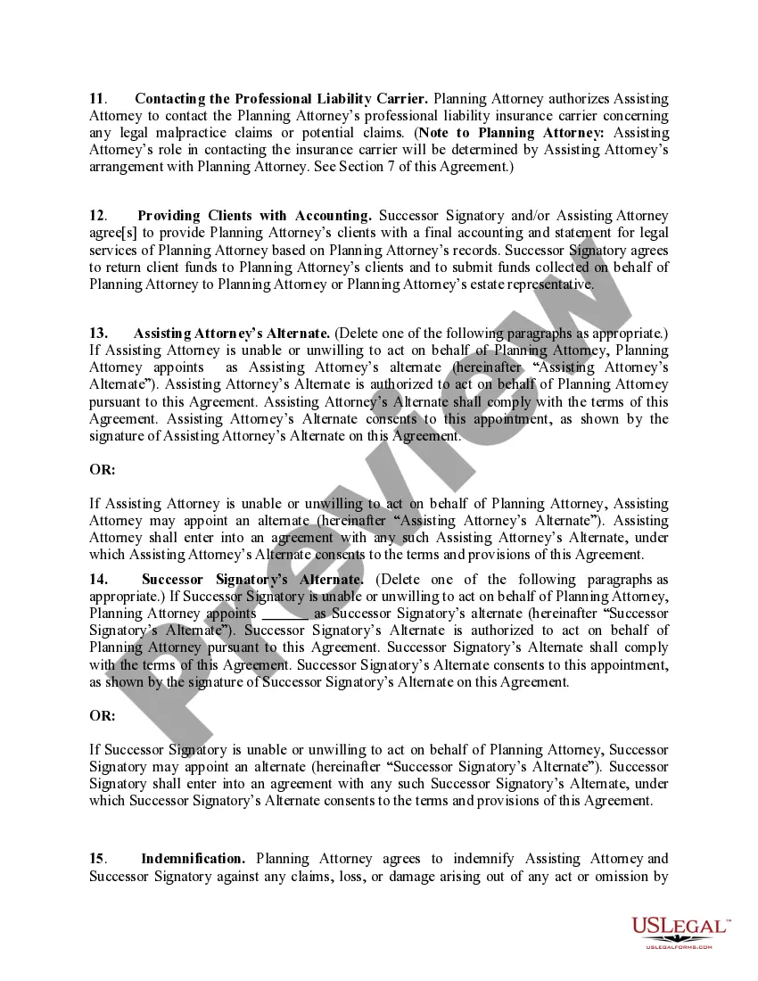 Preview Agreement to Close Law Practice