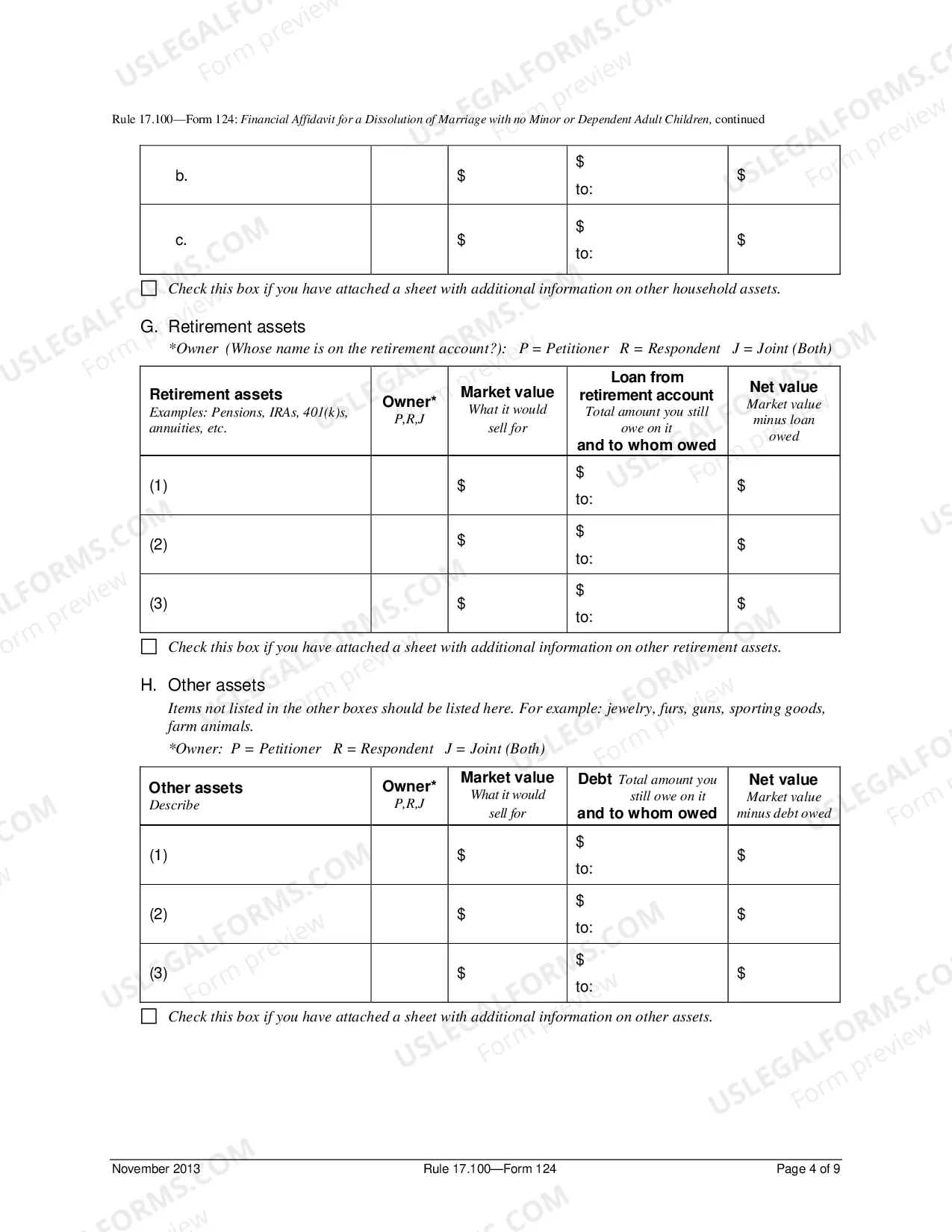 Preview Decree of Dissolution - Adult Children