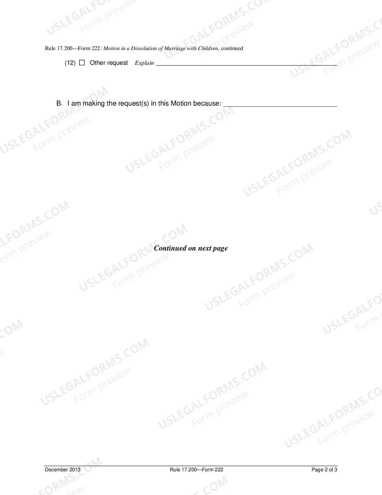 Preview Motion for Waiver of 90 Day Waiting Period