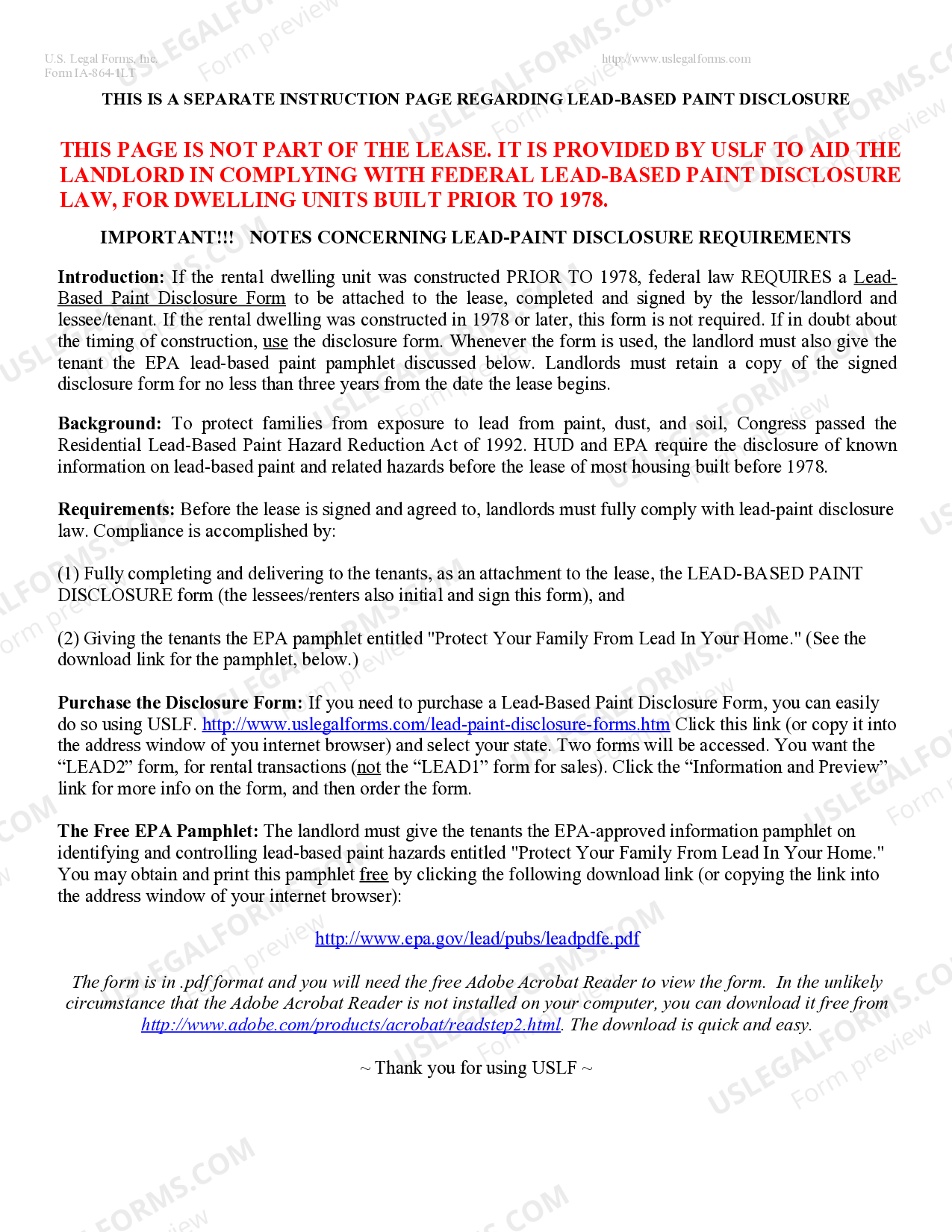 Iowa Residential Lease or Rental Agreement for Month to Month Iowa