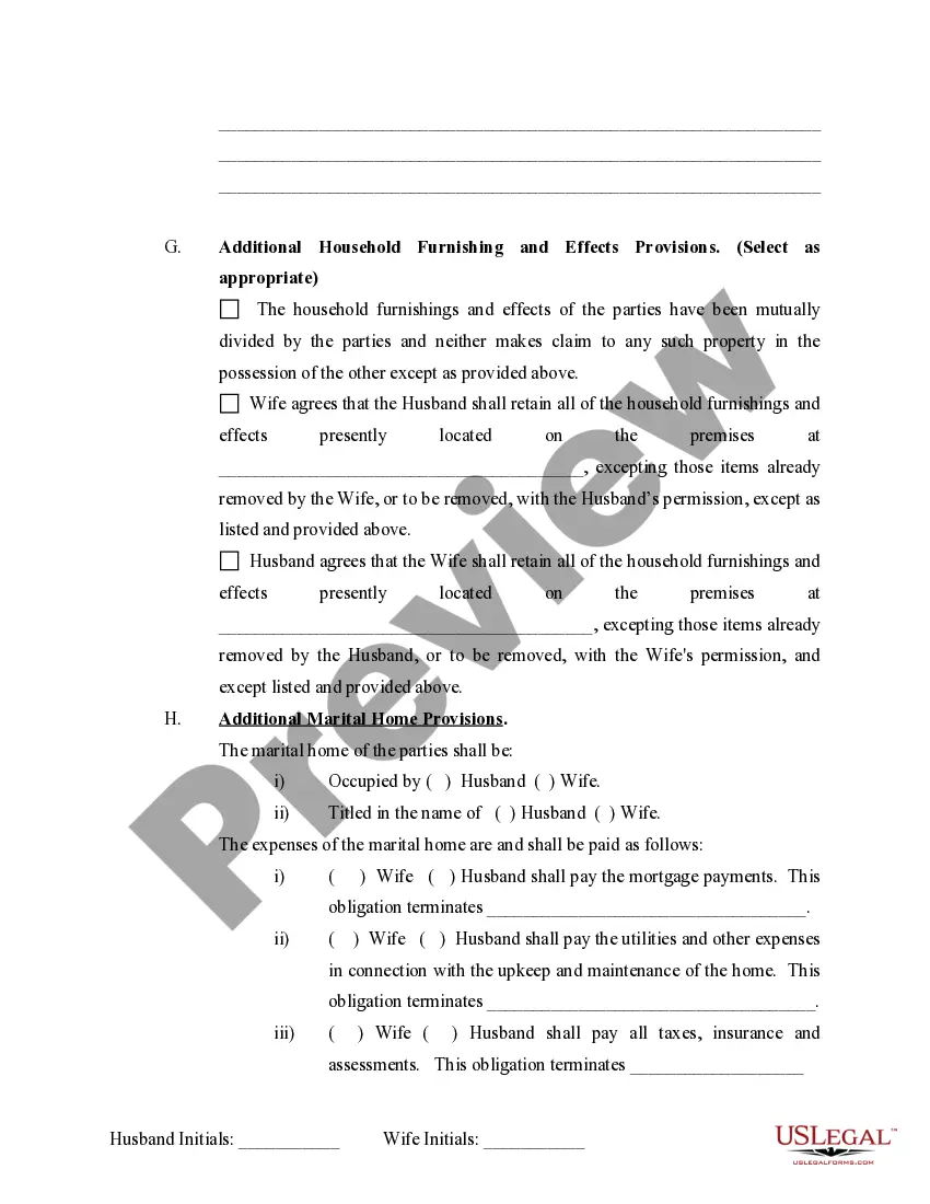 Preview Marital Legal Separation and Property Settlement Agreement Adult Children Parties May have Joint Property or Debts where Divorce Action Filed