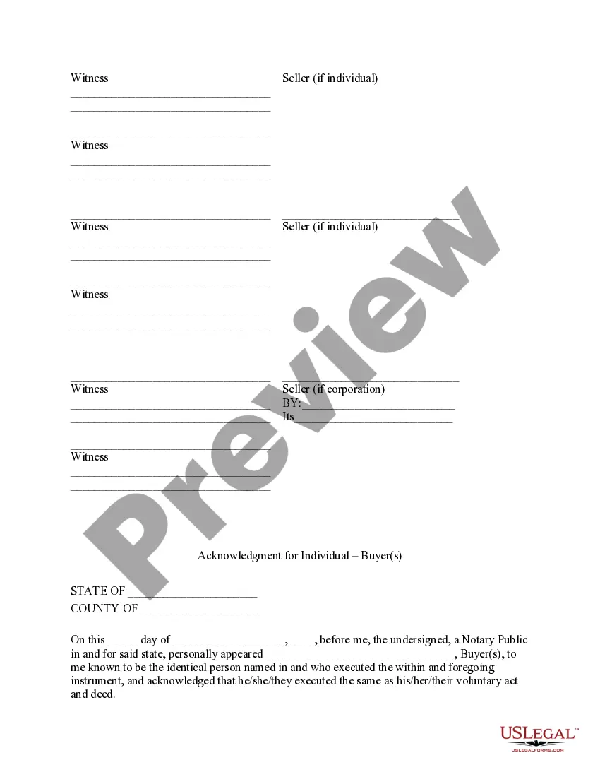 Preview Iowa Forest Products Timber Sale Contract