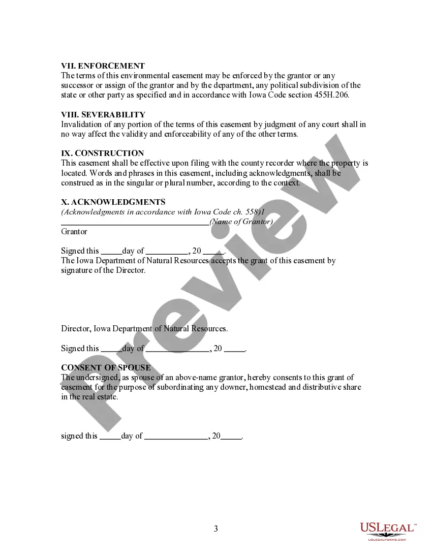 Get Environment Protection Easement To Prevent Exposure to Know Property Contaminants Preview Environment Protection Easement To Prevent Exposure to Know Property Contaminants