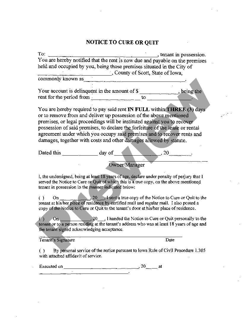 iowa eviction forms for landlords ia landlord us legal forms