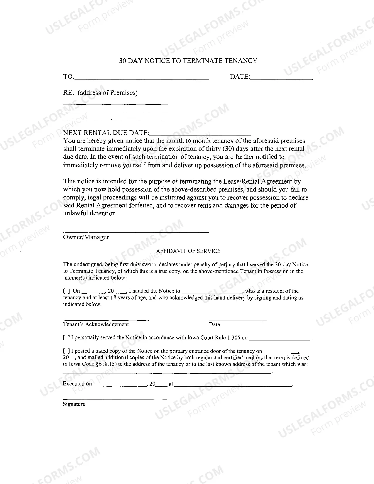 Preview Eviction Forms for Landlords
