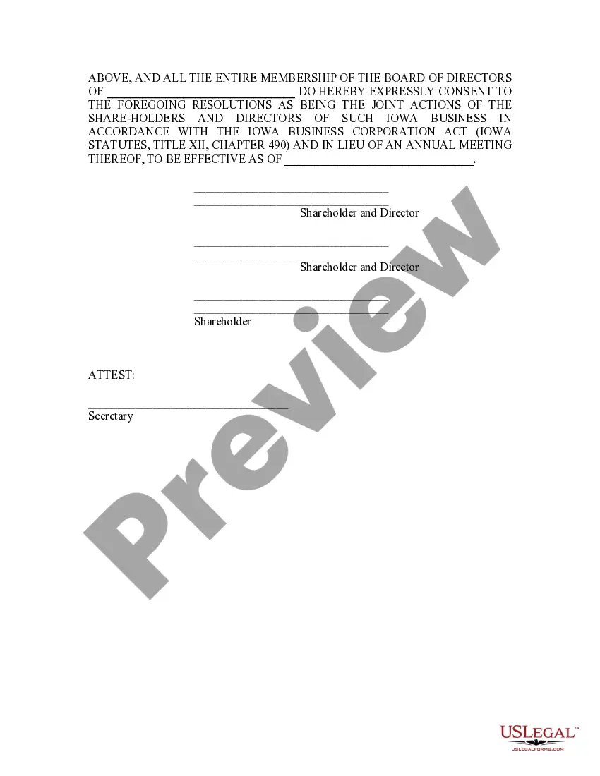 Get Annual Minutes Preview Annual Minutes