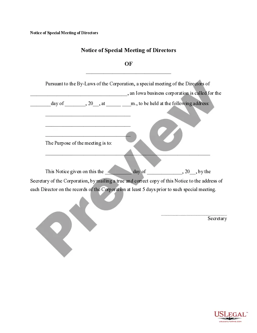Preview Notices, Resolutions, Simple Stock Ledger and Certificate