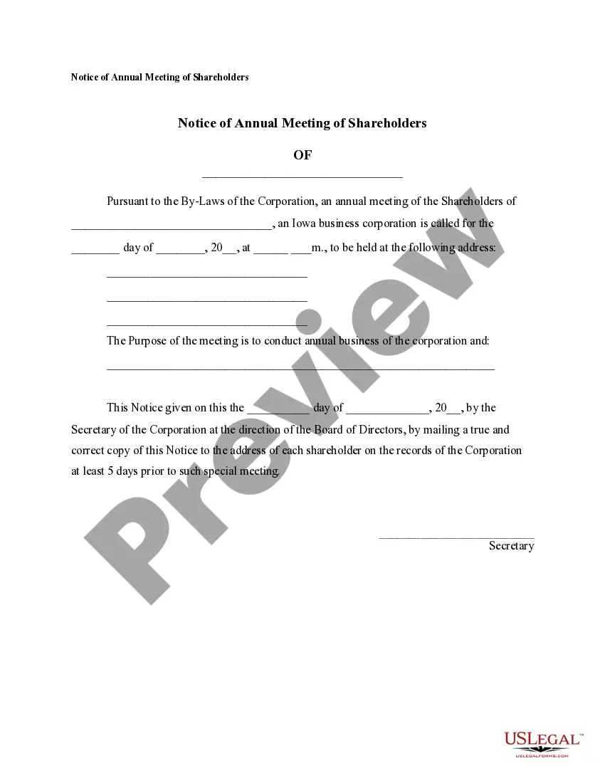 Preview Notices, Resolutions, Simple Stock Ledger and Certificate