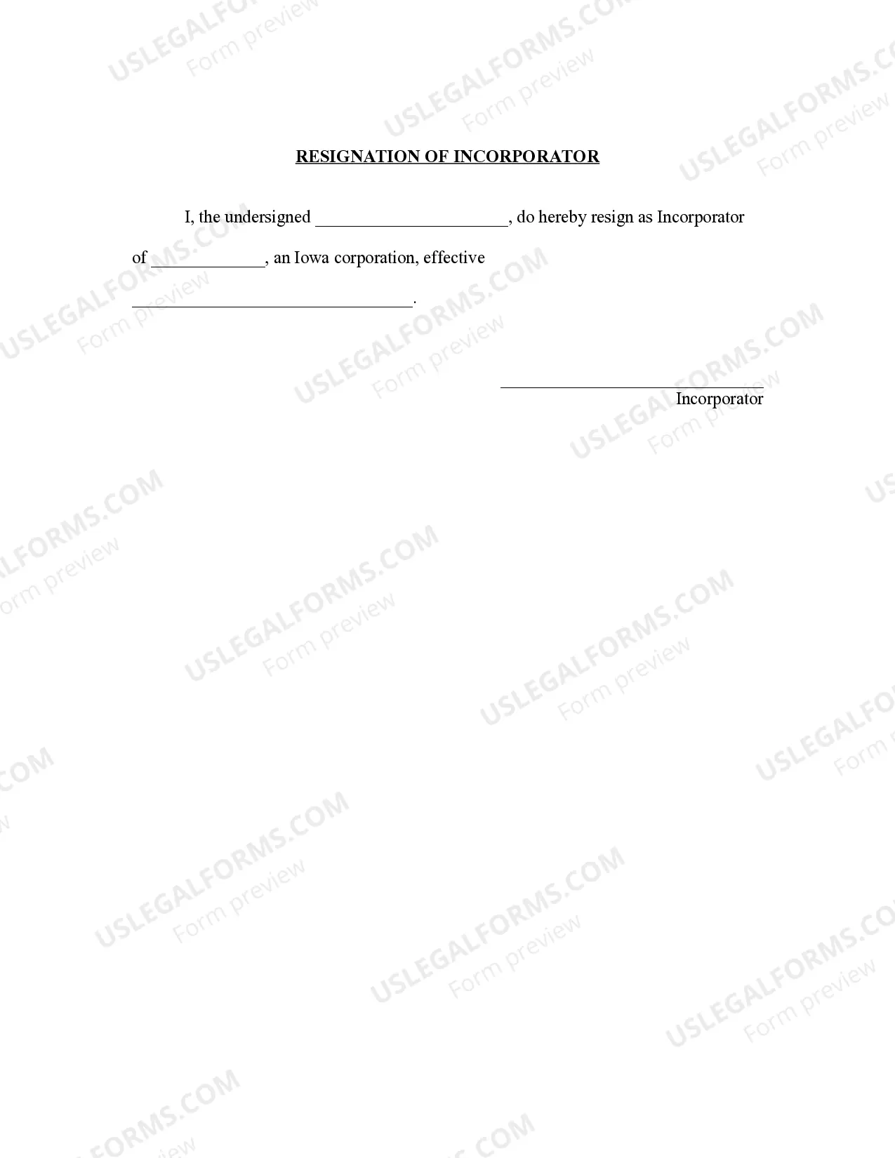 Preview Minutes for Organizational Meeting