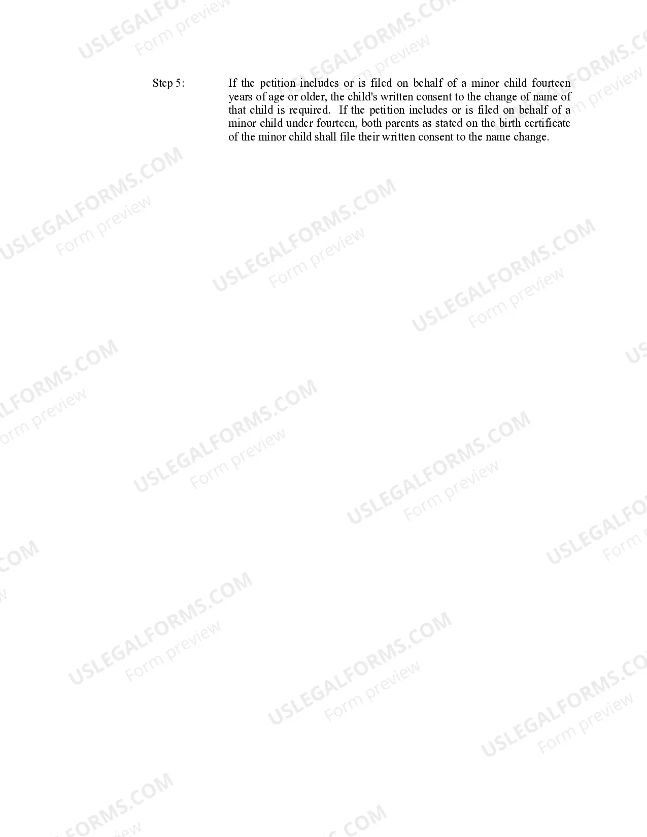 Preview Iowa Name Change Instructions and Forms Package for a Minor